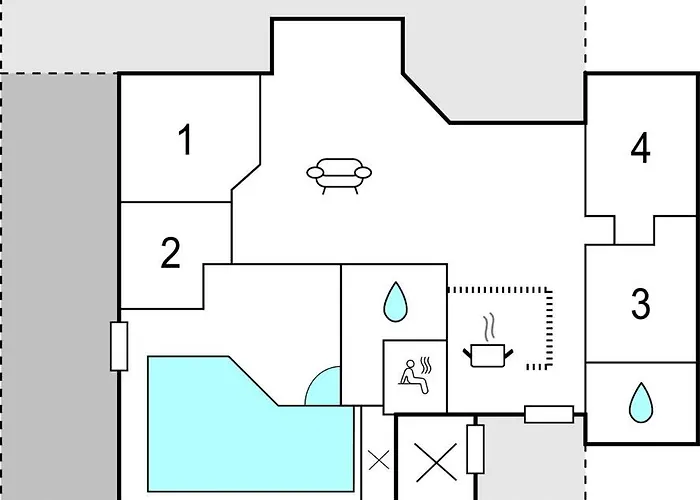 Awesome In Juelsminde With Kitchen 度假居